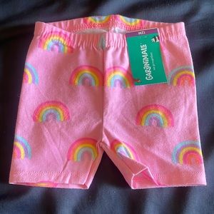 Toddler’s biker shorts with rainbow size 12 months bran new nice for the summer